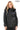 ELIVE BLACK Fur Hooded Leather Jacket