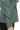 Verona Genuine Leather Mint Green Asymmetric Biker Jacket with Quilted Panel Details