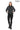 Virella Women’s Black Genuine Leather Jacket with Stand Collar
