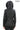 ELIVE BLACK Fur Hooded Leather Jacket