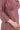 Roselle Genuine Lambskin Dusty Rose Leather Jacket with Ruched Collar and Sculpted Waist