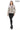 FLORA BEIGE GENUINE LEATHER RUFFLE DETAILED ASYMMETRICAL JACKET