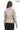 FLORA BEIGE GENUINE LEATHER RUFFLE DETAILED ASYMMETRICAL JACKET