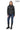 LUNARA NOIR – Quilted Shoulder Leather Jacket