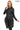SCARLET Asymmetric ZIP Black Genuine Lambskin Leather Trench Black