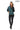 Chloegt Petrol Blue Hooded Jacket