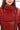 JAEEN Red Genuine Lambskin Leather Jacket with Detachable Hood