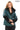 Chloegt Petrol Blue Hooded Jacket