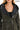 JAEEN Khaki Genuine Lambskin Leather Jacket with Detachable Hood