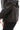 Varelle Noir Women’s Black Genuine Lamb Leather Jacket with Stand Collar and Zipper Sleeve Details