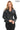 Valeria Black Biker Leather Jacket