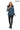 ELIVE COBALT BLUE Fur Hooded Leather Jacket