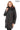 VELMORA NOIR – Fur Hooded Leather Trench Coat Claret Red