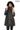 VELMORA NOIR – Fur Hooded Leather Trench Coat Claret Red