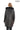 VELMORA NOIR – Fur Hooded Leather Trench Coat Claret Red