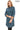 Calyra Genuine Lambskin Turquoise Leather Trench with Ruched Collar and Sculpted Waist