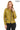 FLORA OLIVE GREEN LEATHER RUFFLE DETAILED ASYMMETRICAL JACKET