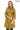 Calyra Genuine Lambskin Oil Green Leather Trench with Ruched Collar and Sculpted Waist