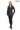VELORA ÉCLAT  Black Genuine Leather Belted Trench Coat
