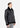 Cortina Genuine Lambskin Black Leather Aviator Jacket with Authentic Fox Fur Trim