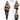 Aurevine Women’s Gold Genuine Leather Jacket with Knit Shawl Collar and Suede Contrast Panels