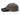 Genuine Leather Baseball Cap with Crocodile-Embossed Visor – Taupe & Black