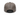 Genuine Leather Baseball Cap with Crocodile-Embossed Visor – Taupe & Black