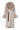 Beige Alpaca Coat with Natural Fox Fur