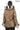 SAVELIA GOLD Fox Fur Trim Lambskin Leather Jacket