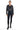 ÉCLAT NOIR – Cropped Leather Moto Jacket Black Jumbo