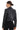 ÉCLAT NOIR – Cropped Leather Moto Jacket Black Jumbo