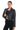 ÉCLAT NOIR – Cropped Leather Moto Jacket Black