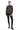 MILANO BLACK GENUINE LEATHER MINIMALIST MANDARIN COLLAR JACKET Brown