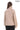 AURA BEIGE GENUINE LEATHER PERFORATED DETAILED JACKET