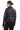 RAVEN JUMBO BLACK GRAINED LEATHER ASYMMETRICAL BIKER JACKET