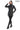 ALVEA BLACK Detachable Hood Genuine Lambskin Leather Coat with Double-Zip Closure