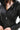 ALVEA BLACK Detachable Hood Genuine Lambskin Leather Coat with Double-Zip Closure