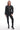 Mirea Black Genuine Leather Croc-Embossed Biker Jacket