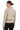 AURÉLIA STONE – Asymmetrical Leather Biker Jacket Beige