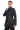 ÉLUNARA Black Genuine Leather Trench Coat