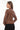 LEMA Genuine Lambskin Brown Leather Jacket Brown