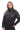 Ravenza Brown Woven Genuine Leather Bomber Jacket