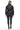 Selvara Black Genuine Leather Belted Blazer Jacket
