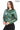 SELENE VERDE – Studded Green Leather Jacket