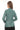 VELORA SAGE – Sage Green Genuine Leather Jacket