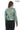 SELENE MINTA – Studded Mint Leather Jacket