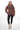 VELYRA Brown Down Puffer Parka with Fur Trim