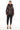 ELIVE BROWN Fur Hooded Leather Jacket