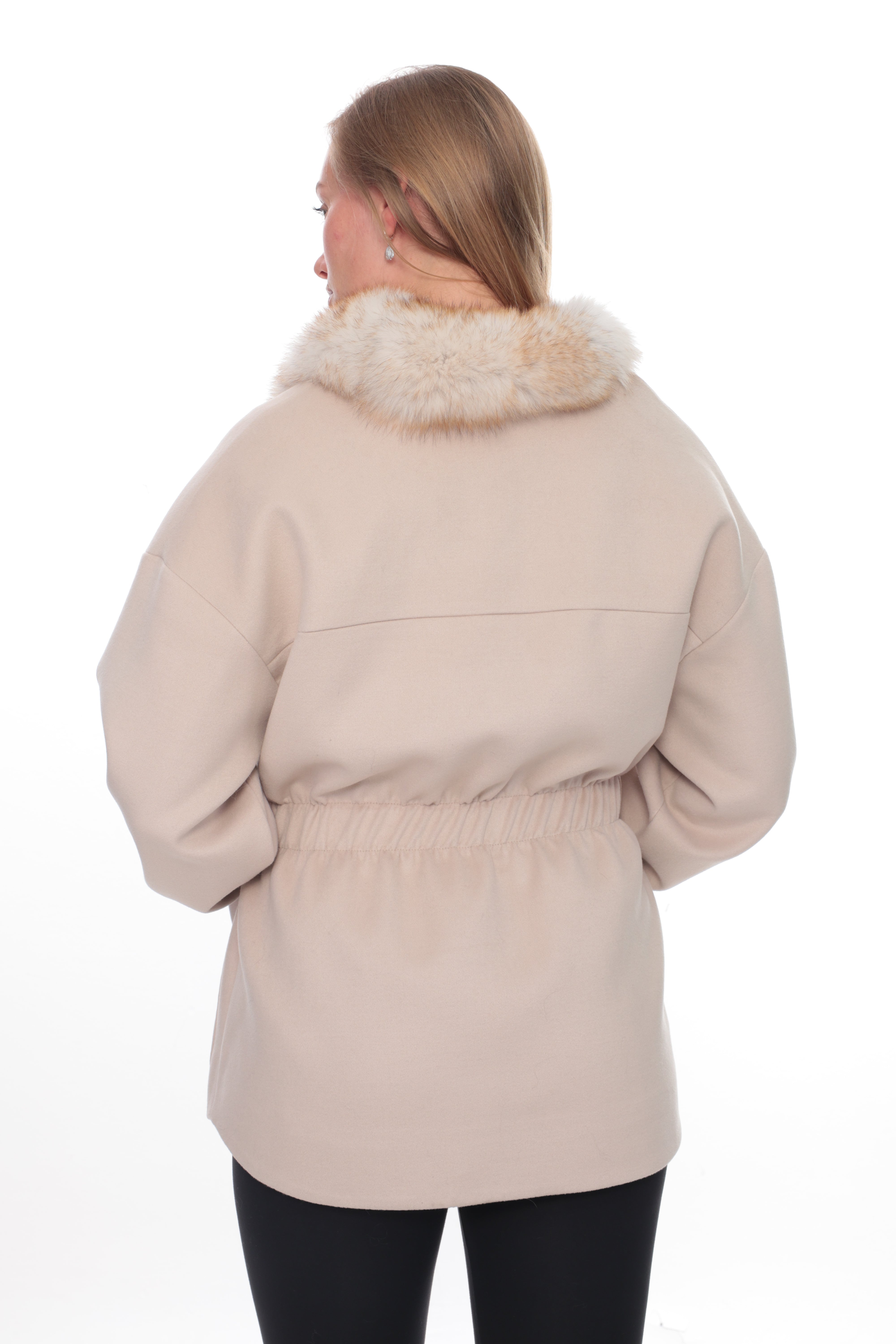SOREN Beige Cashmere Jacket