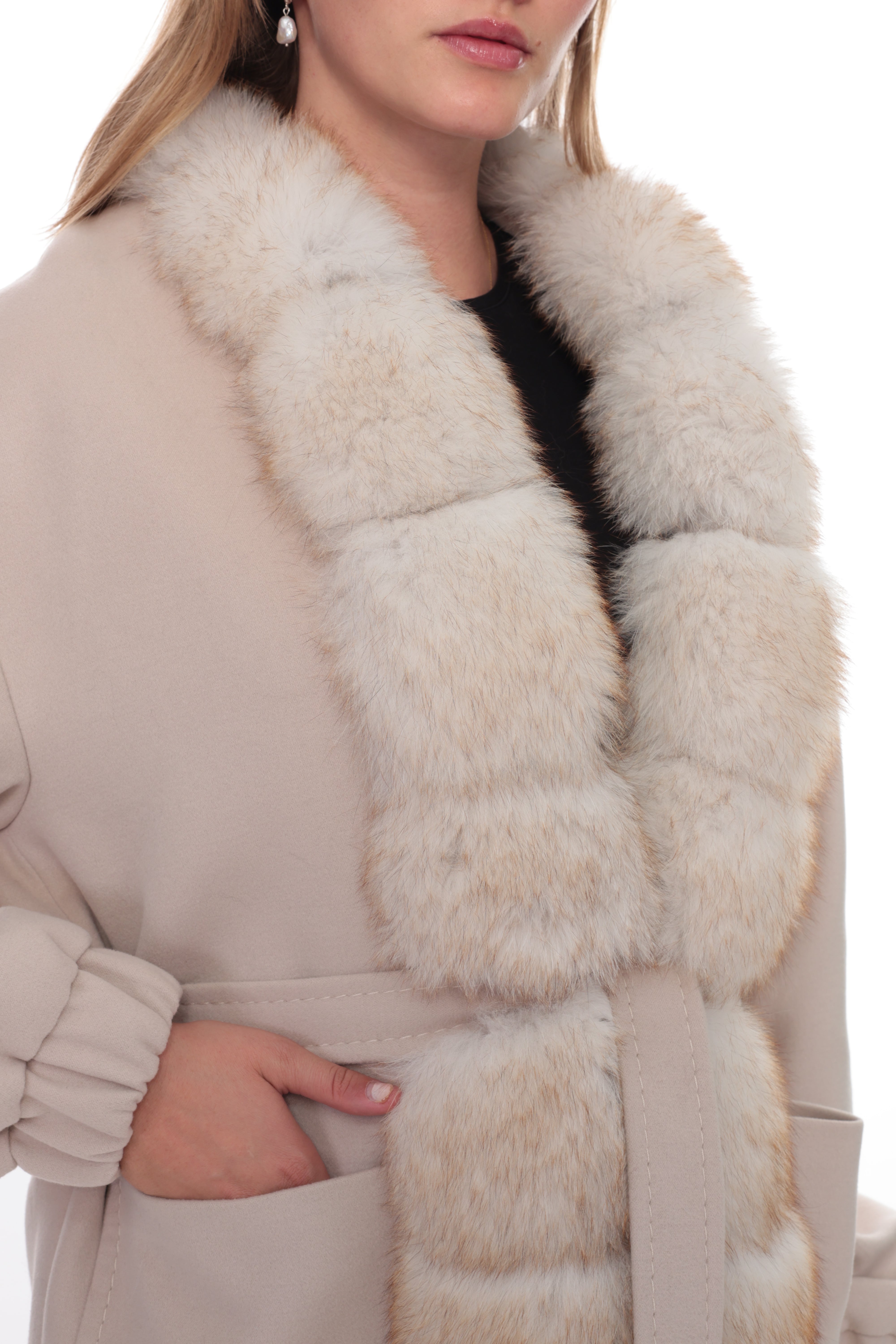 SOREN Beige Cashmere Jacket